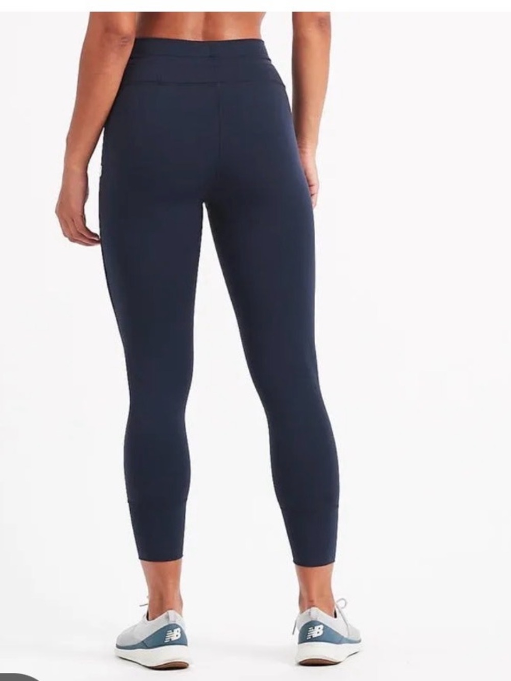 NWT Vuori Daily Legging Ink Blue Drawstring 7/8 High Rise Pocket Small - Picture 4 of 12